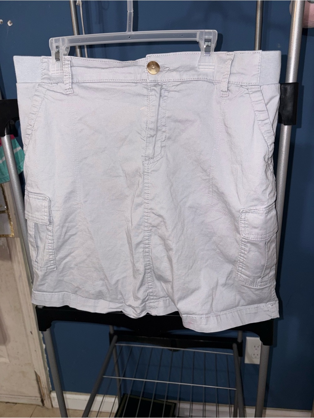Lee White Women's Cargo Shorts